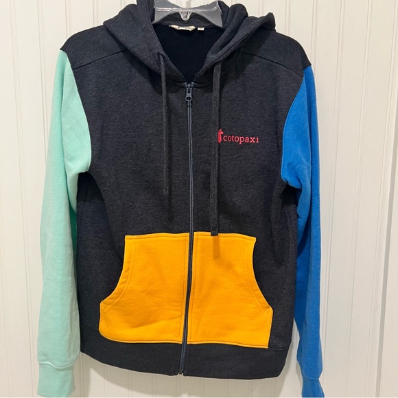 cotopaxi Tops - Cotopaxi Multicolorr Hoodie Pullover size Medium
